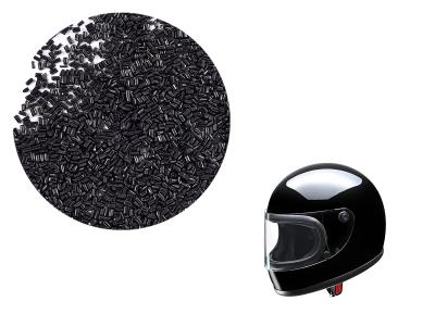 PC helmet black masterbatch